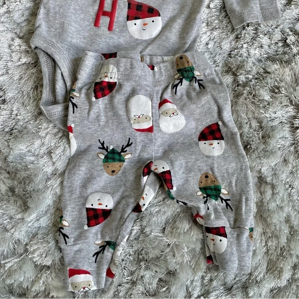 Carter’s Santa Baby Bodysuit and Pants Set